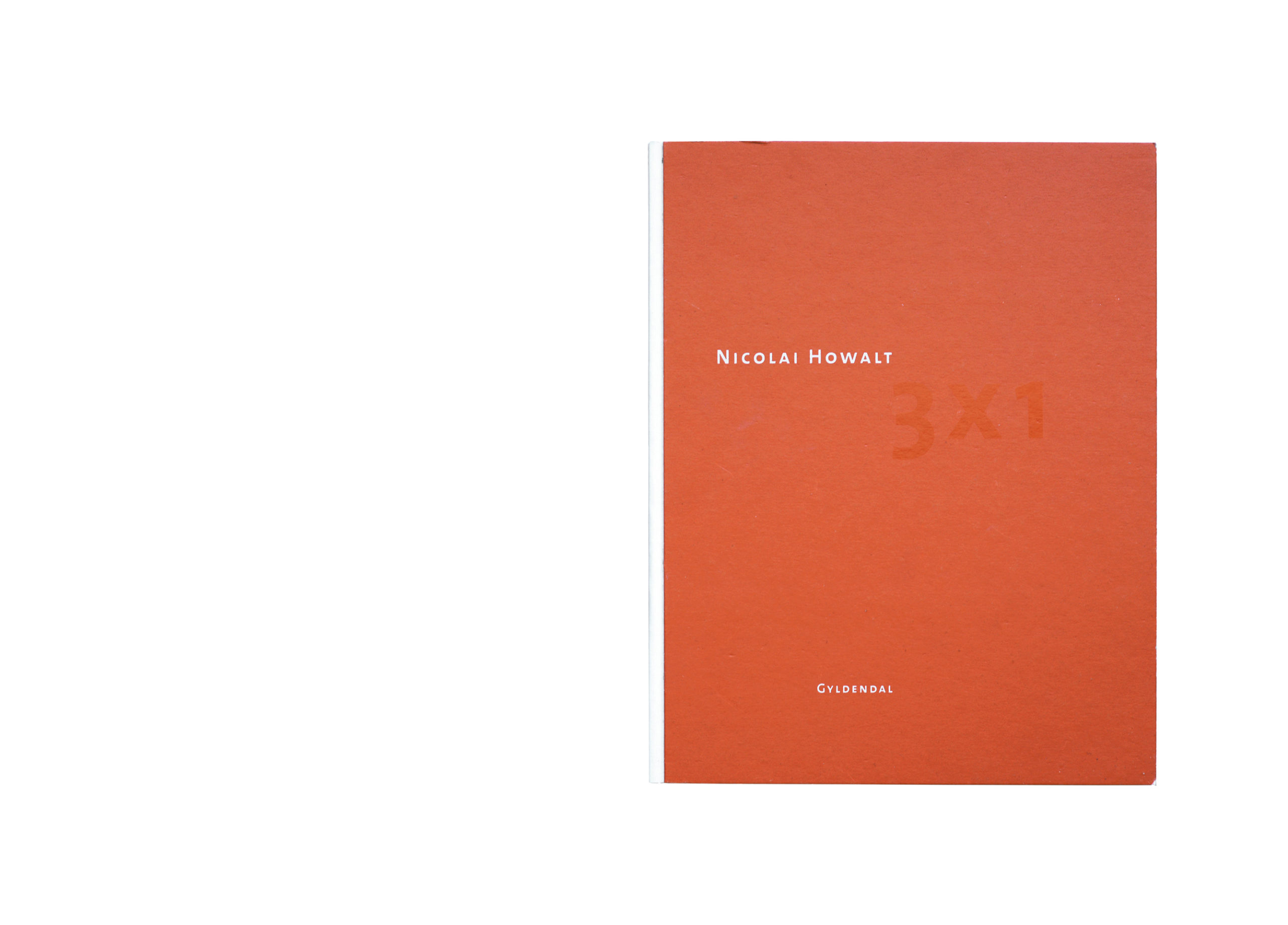 cover of the book 3x1 by Nicolai Howalt