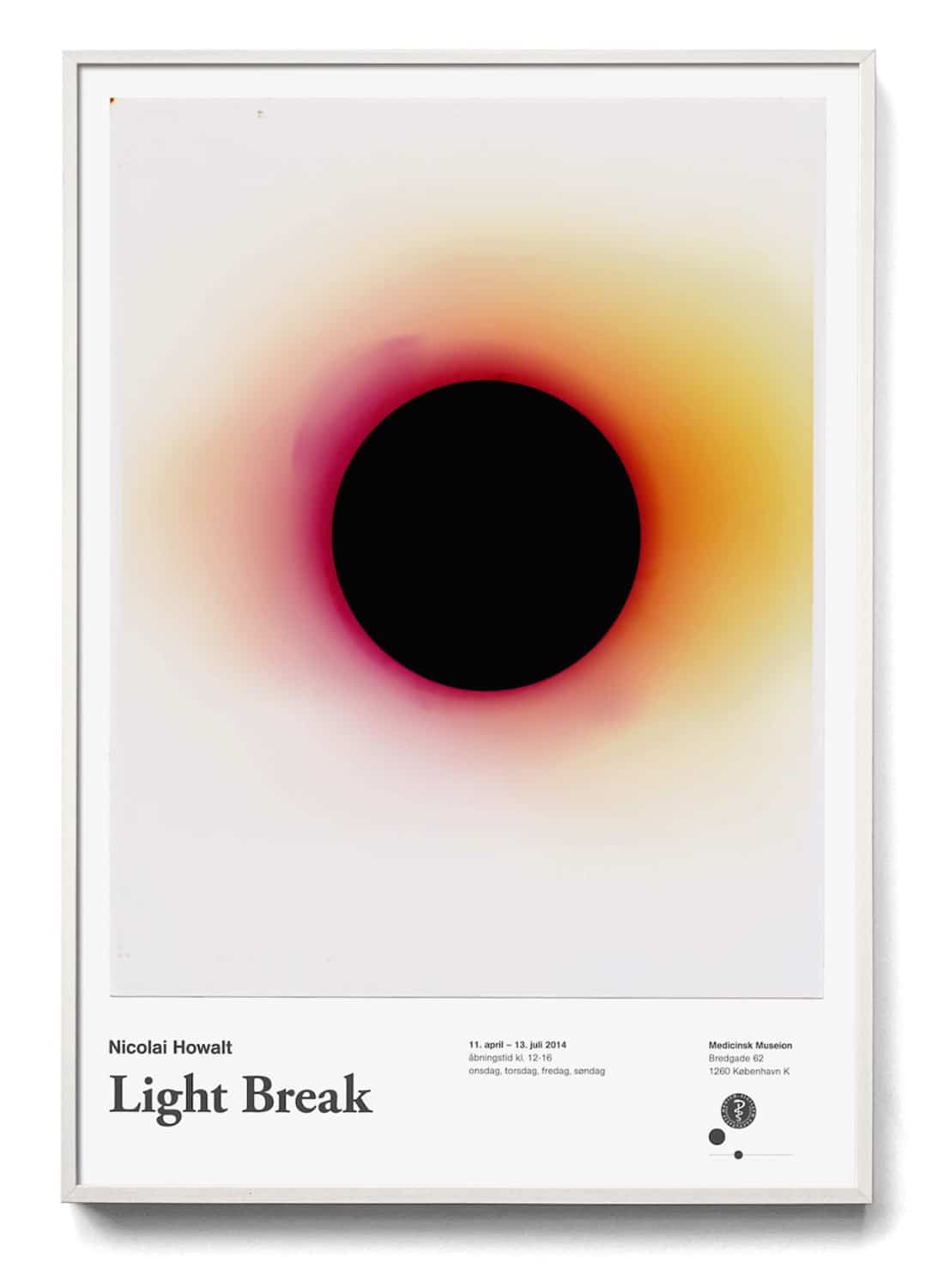 Afgang til Risikabel Teasing Light Break poster by Nicolai Howalt - fabrikbooks.com