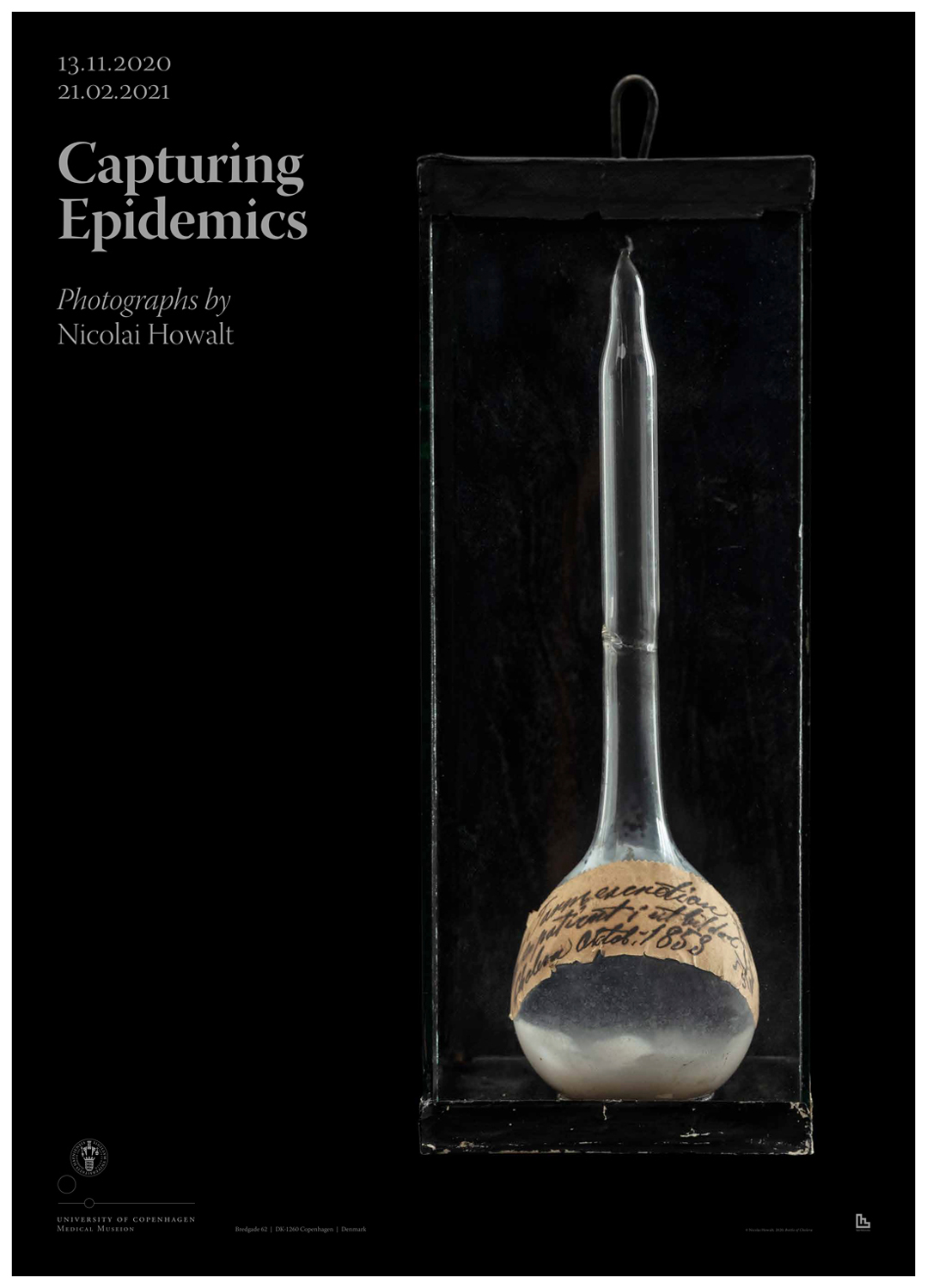 poster by Nicolai Howalt from the exhibition Capturing Epidemics at Medical Museion